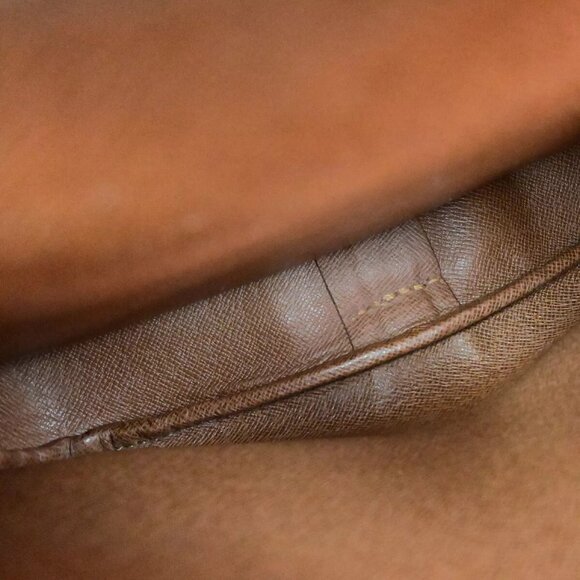 LOUIS VUITTON Cartouchiere MM Shoulder Bag Monogram Leather Brown M51253 34ED743 - Picture 12 of 16